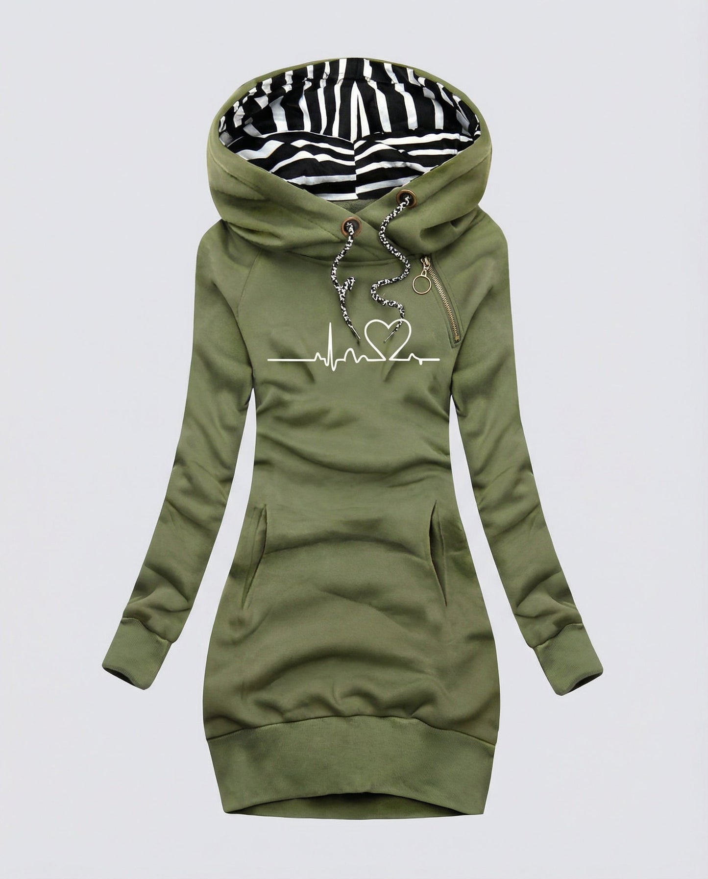 Damen Kapuzenpullover Lässig