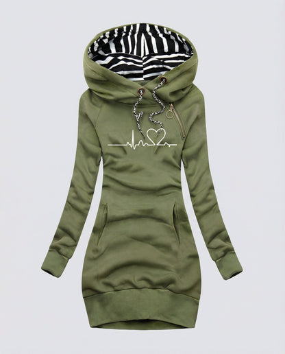Damen Kapuzenpullover Lässig