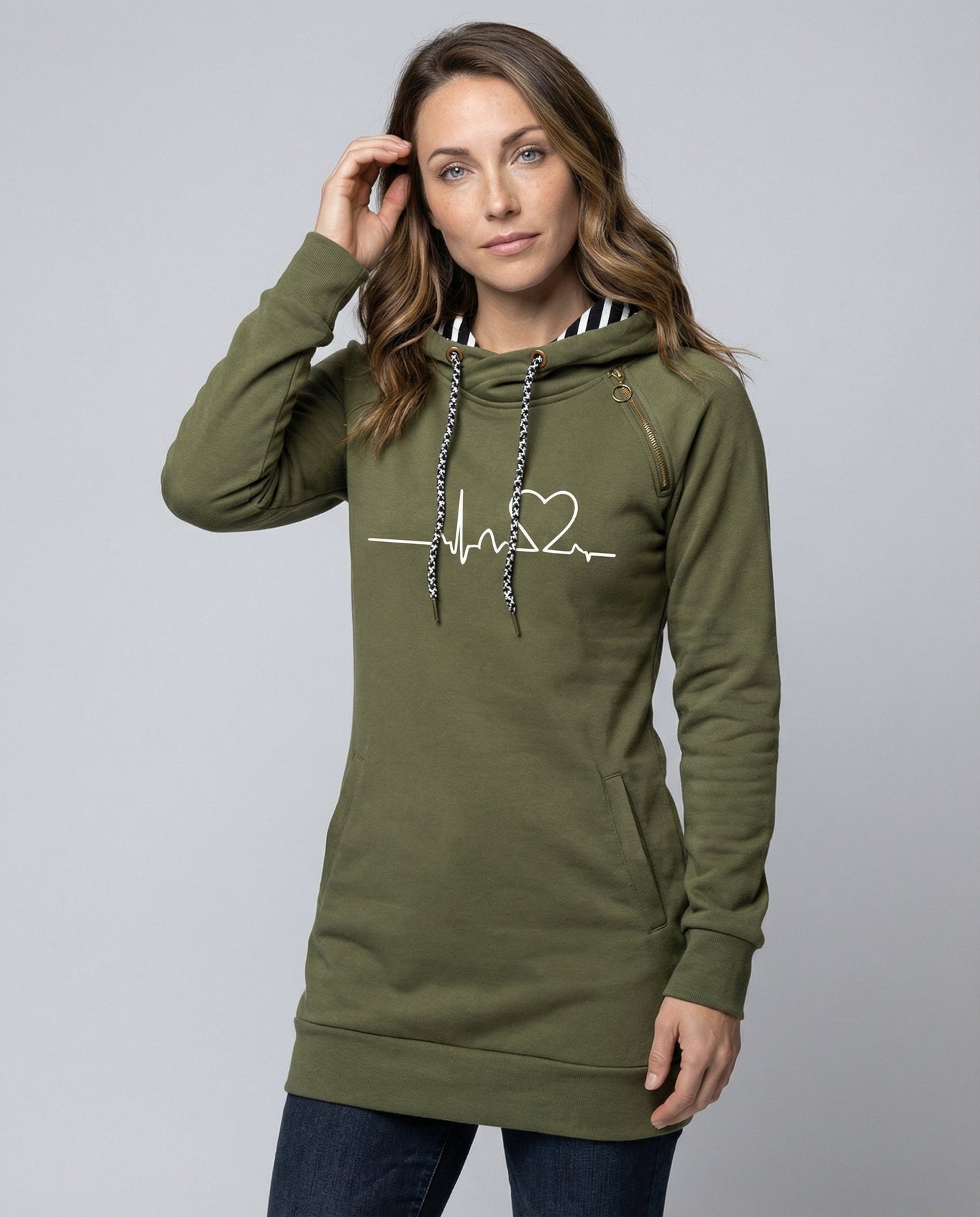 Damen Kapuzenpullover Lässig - Norvielle