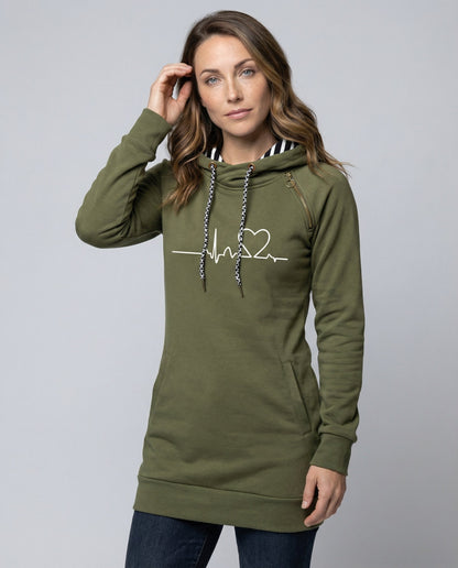 Damen Kapuzenpullover Lässig - Norvielle