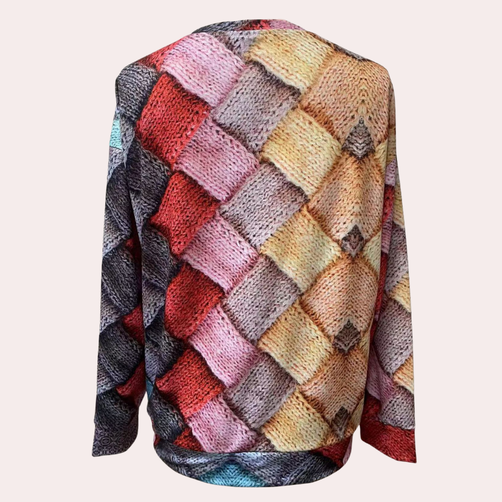 Damen Sommer-Pullover aus Strickstoff