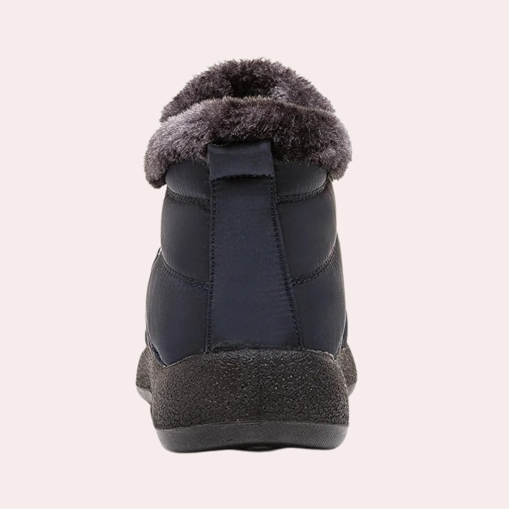 Damen Stiefel Warm Gefüttert Rutschfeste Sohle