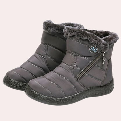 Damen Stiefel Warm Gefüttert Rutschfeste Sohle