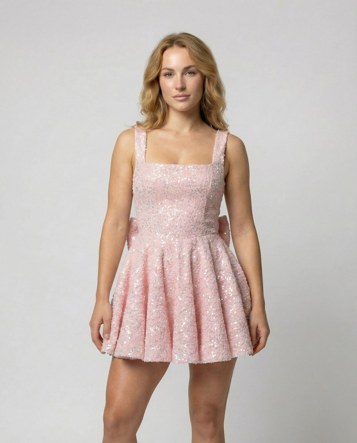 Personalisierbares Damen Partykleid Schleife - Norvielle