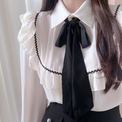 Elegante Damenbluse aus Seide
