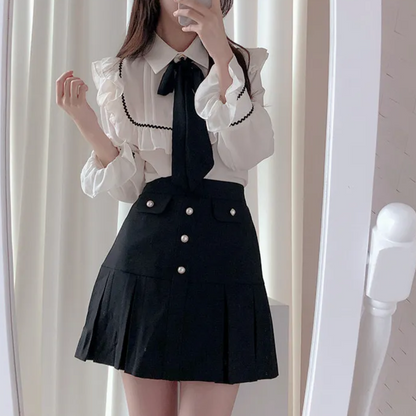 Elegante Damenbluse aus Seide