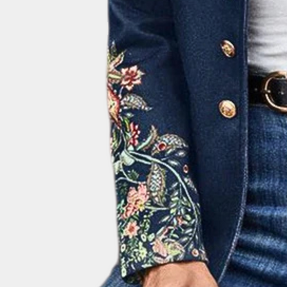 Damen Blazer Stickerei