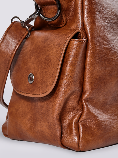 Damen City-Handtasche Crossbody Leder