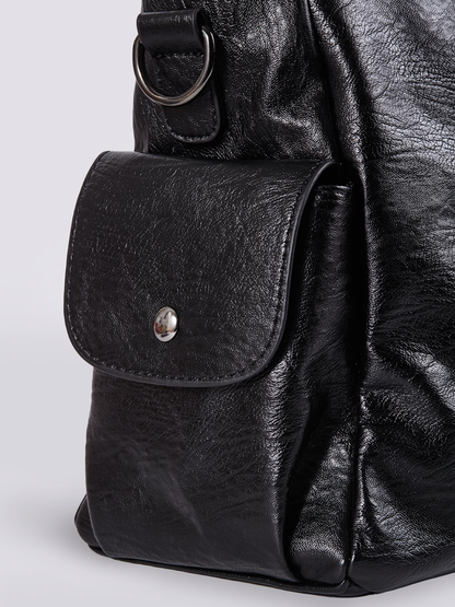 Damen City-Handtasche Crossbody Leder