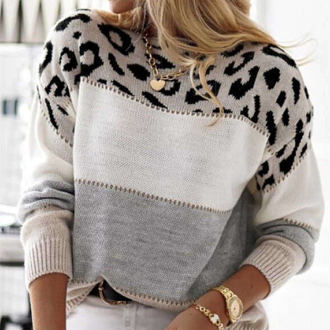 Damen Pullover mit Druck Trendig Norvielle - Norvielle