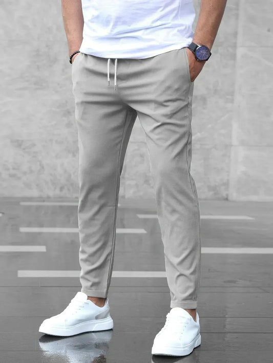 Herren Jogginghose Schlanke Passform Mit Kordelzug - Eveloria