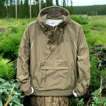 Norvielle Herren Windbreaker Kapuze Wasserdicht