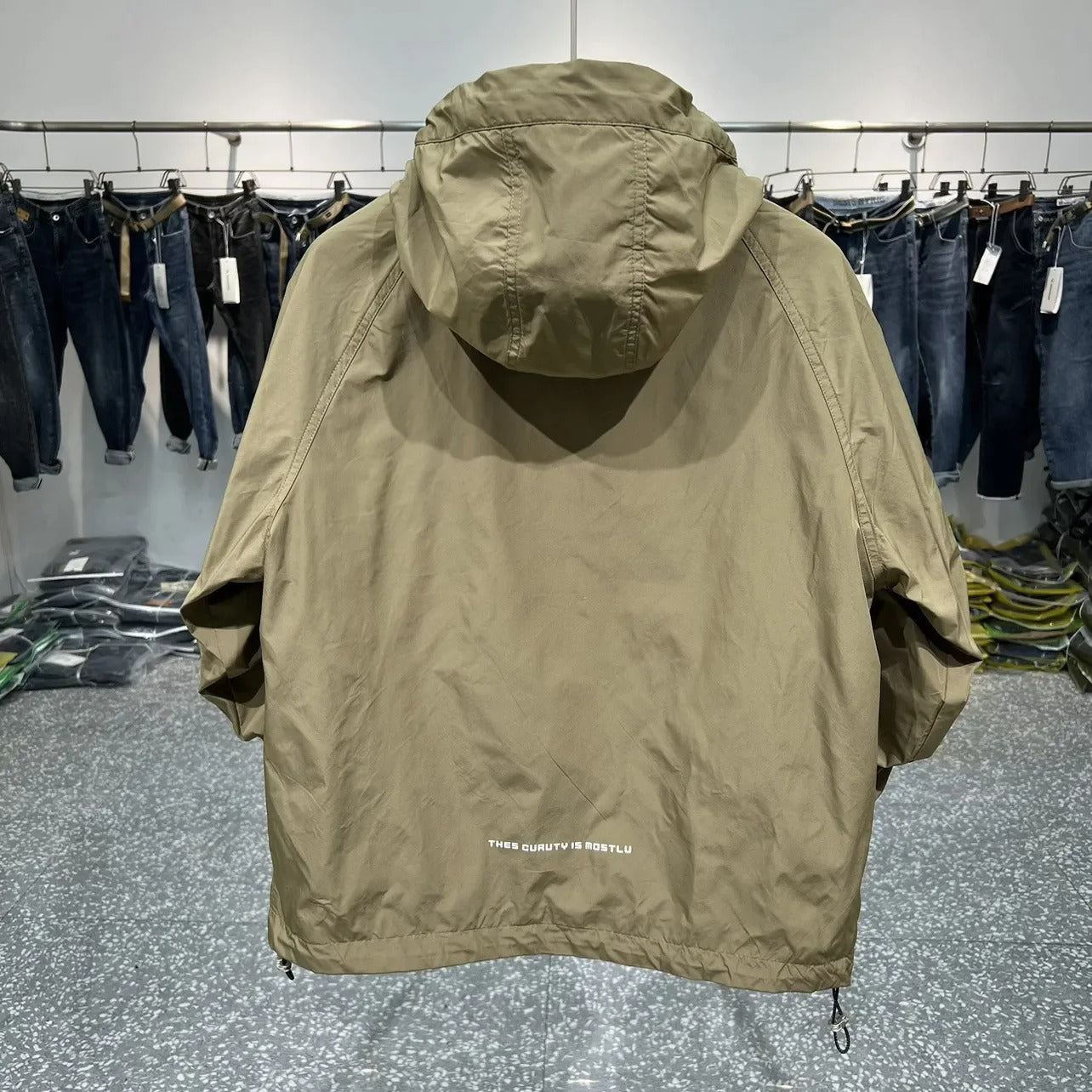 Norvielle Herren Windbreaker Kapuze Wasserdicht