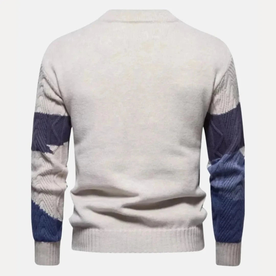 Norvielle Herren Kabelpullover Verlauf Design