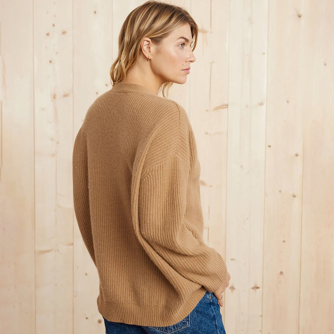 Norvielle Damen Übergröße Cardigan