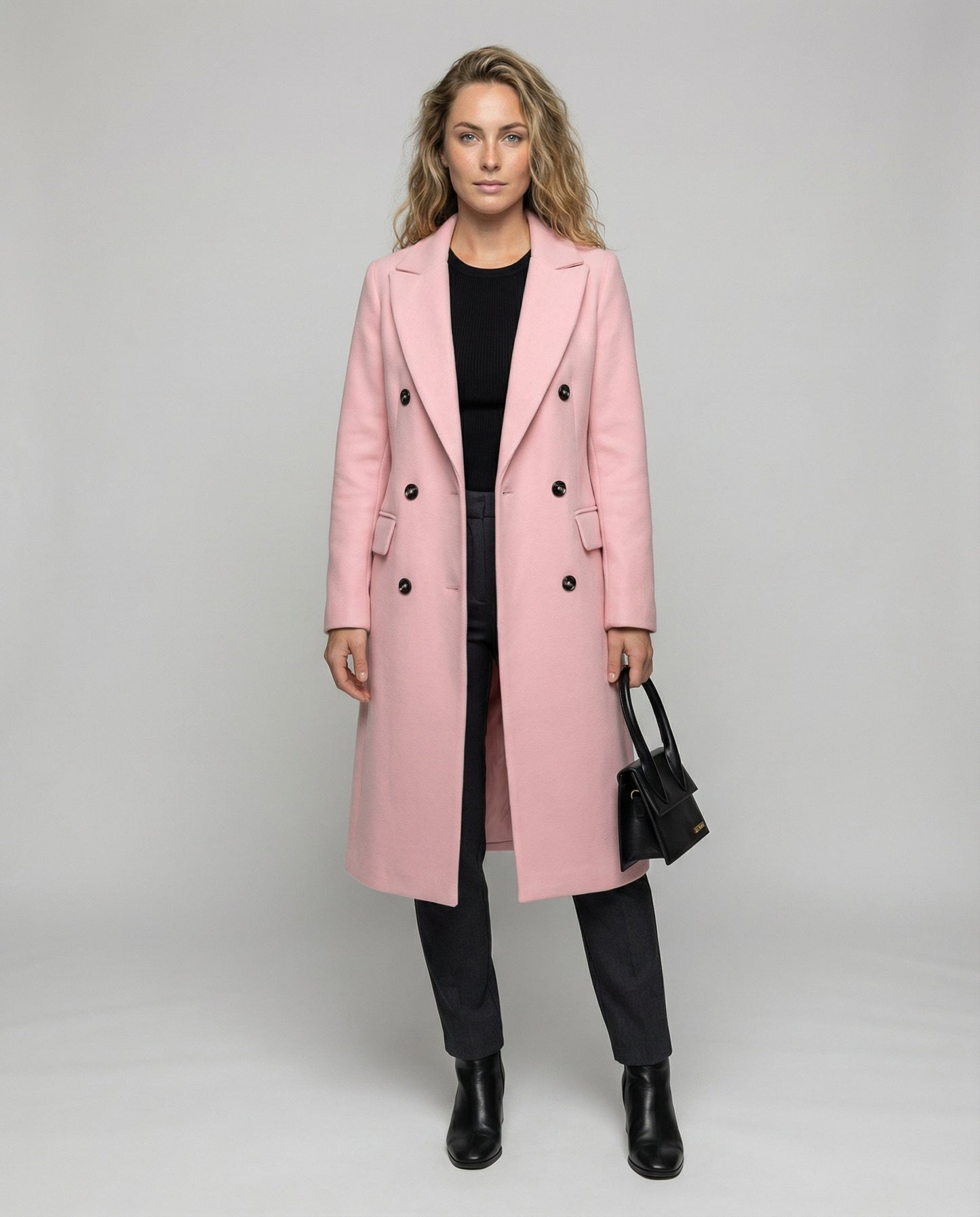 Damen Trenchcoat Warm Winter
