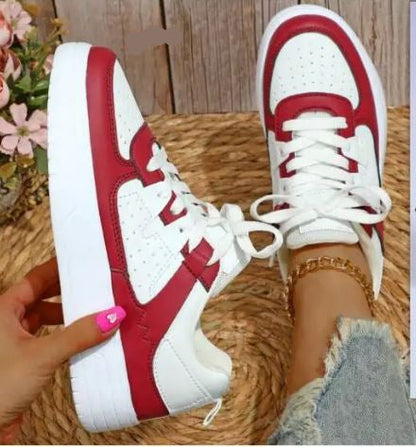 Norvielle Damen Sneaker Stylisch Bequem