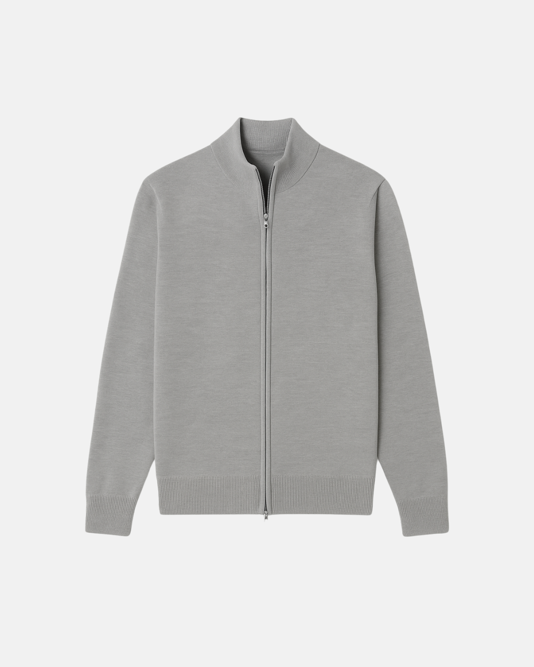 Herren Cardigan Langärmlig Reißverschluss Dunkelblau - Norvielle
