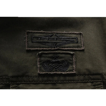 Cargo Jacke - Army grün - Feldjacke - Militärische Einsatzjacke - Herrenjacke-Chaps Herrenmode