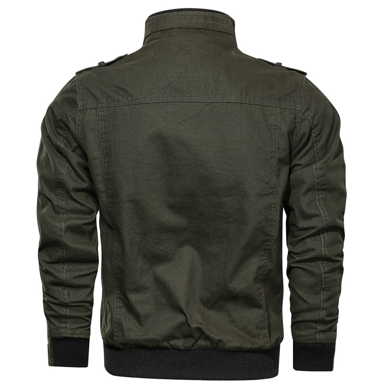 Cargo Jacket - Casual - Zip-Up - Übergangsjacke - Herrenjacke-Chaps Herrenmode