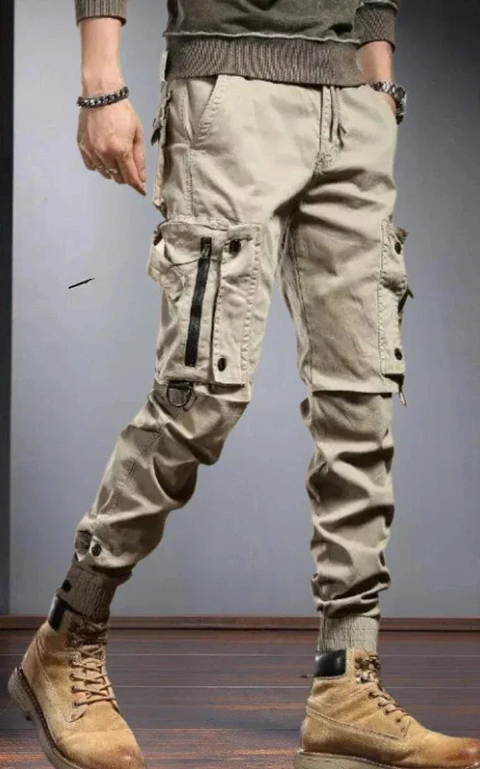 Cargo Jogger - Skinny - Taschen - Cargohosen - Herrenhosen-Chaps Herrenmode