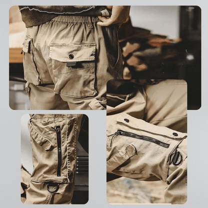 Cargo Jogger - Skinny - Taschen - Cargohosen - Herrenhosen-Chaps Herrenmode