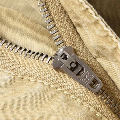 Cargo-Jogginghosen | Taschen | Elastische Beinabschlüsse | Cargohosen | Freizeithosen-Chaps Herrenmode
