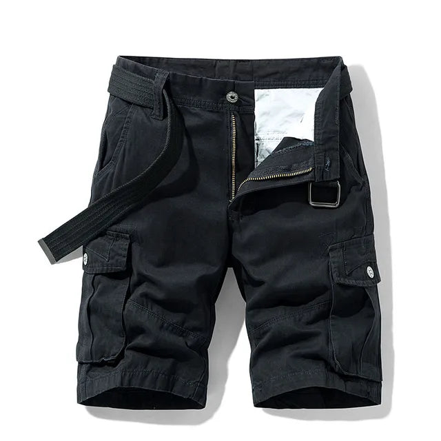 Herren Cargoshorts Lässig Lang Mit Taschen - Norvielle