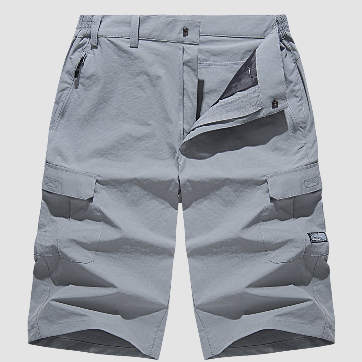 Cargo-Shorts – schnell trocknende lange Shorts für Herren – Caprihosen-Chaps Herrenmode