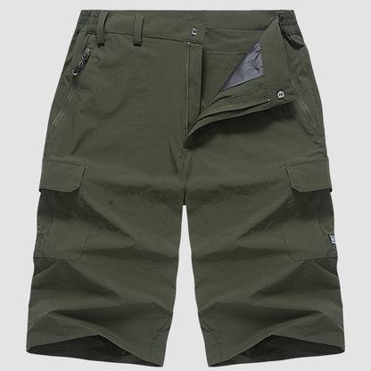 Cargo-Shorts – schnell trocknende lange Shorts für Herren – Caprihosen-Chaps Herrenmode