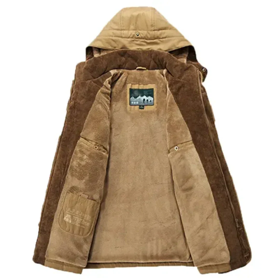 Herren Langwinterjacke Warm