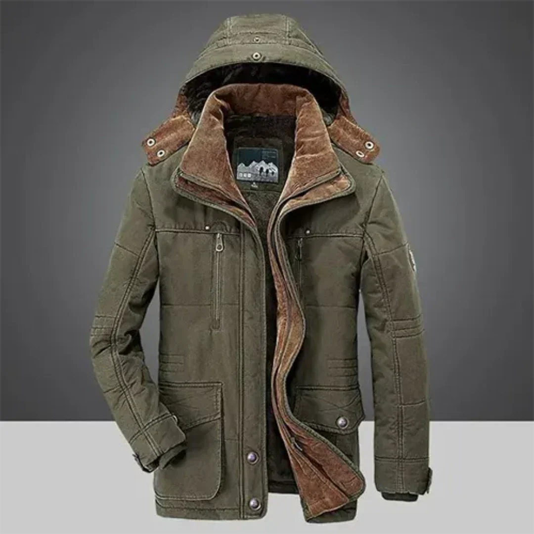 Herren Langwinterjacke Warm