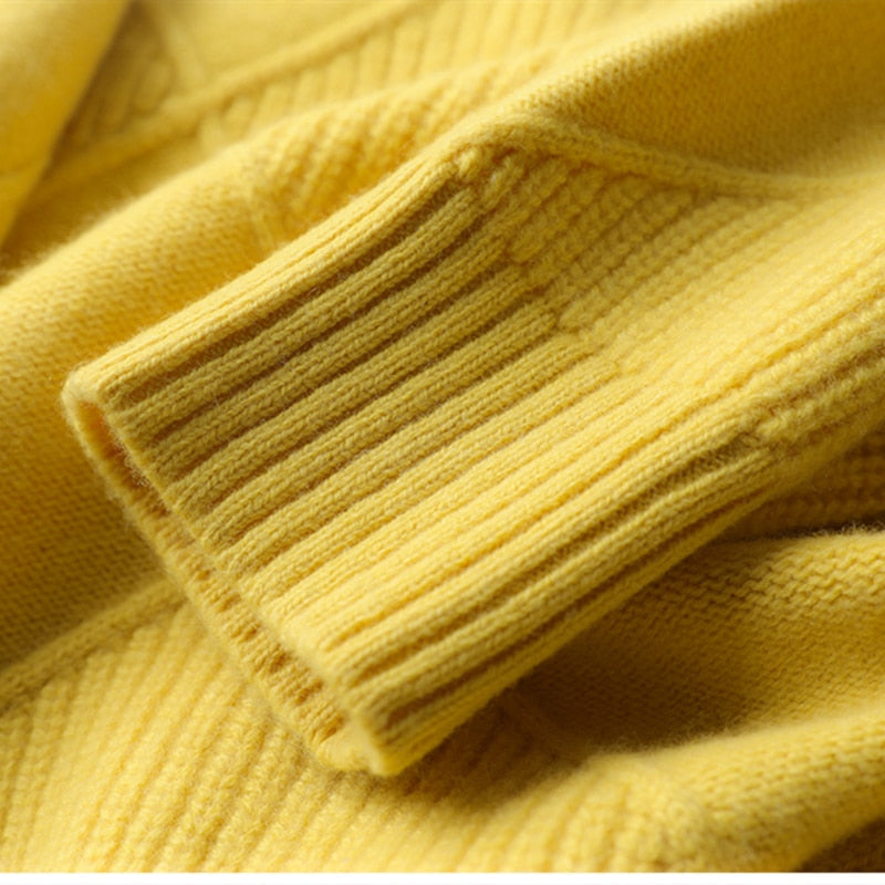 Norvielle Damen Rollkragenpullover Stilvoll - Norvielle