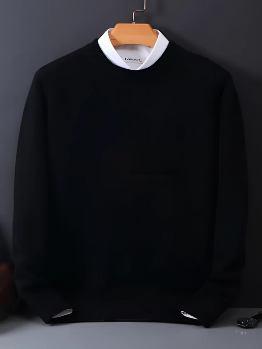 Herren Cashmere Pullover Leicht Reguläre Passform - Norvielle