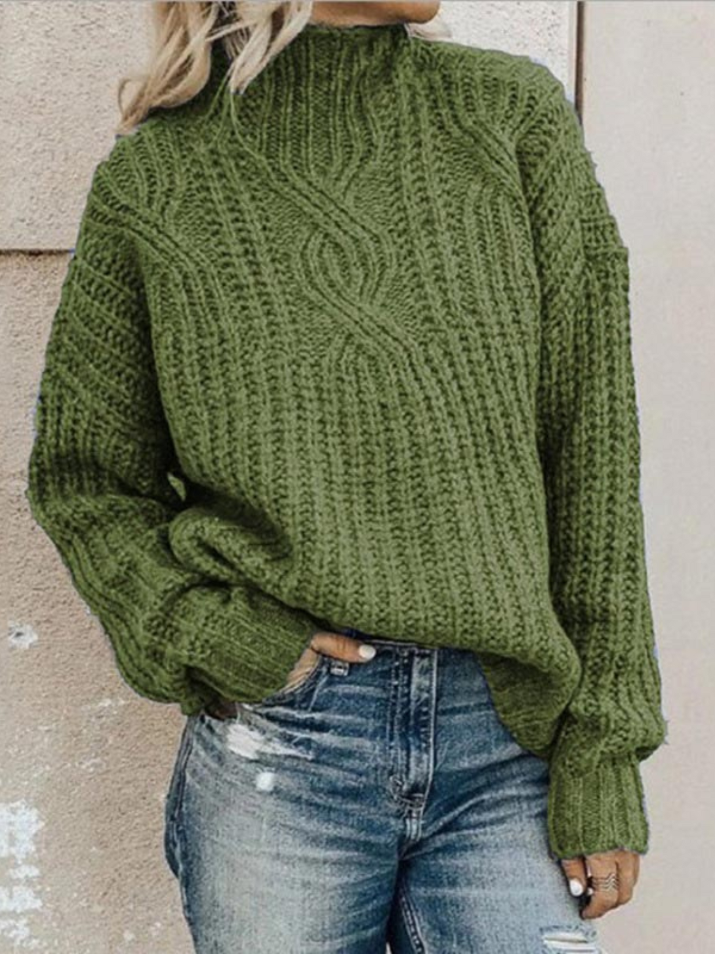 Damen Kaschmirpullover Bequeme Passform