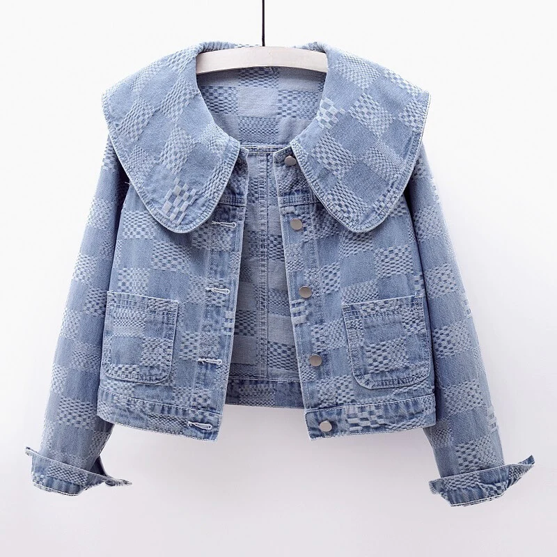 Damen Jacke Klassisch Mit Kragen