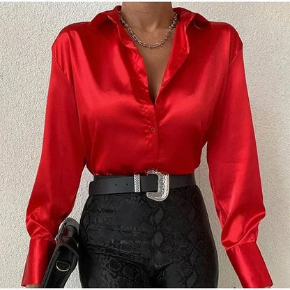 Norvielle Damenbluse Orange