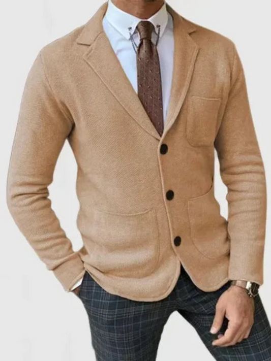 Herren Blazer Jacke Taillierte Passform - Norvielle