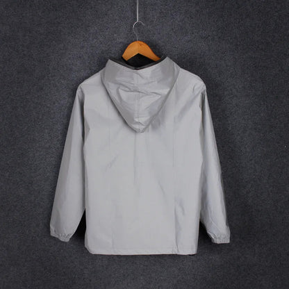 Norvielle Damen Langärmelige Wasserdichte Reflektierende Jacke - Norvielle