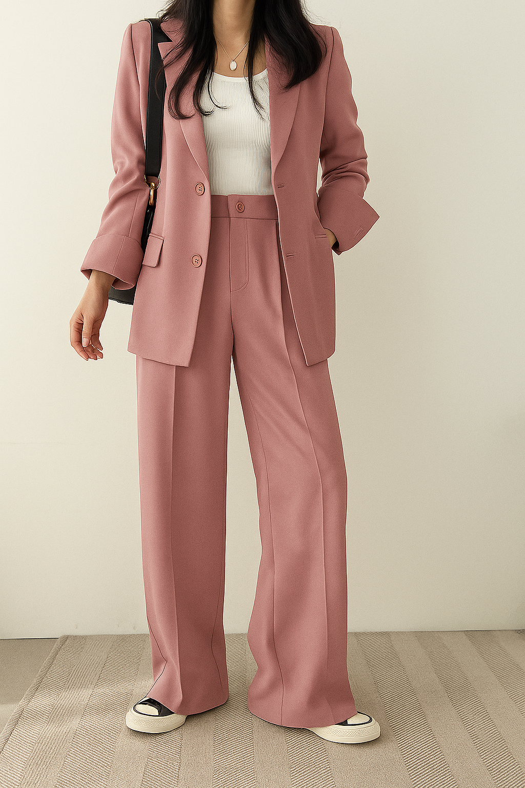 Damen Zweiteiliges Business-Set Blazer und Hose - Norvielle