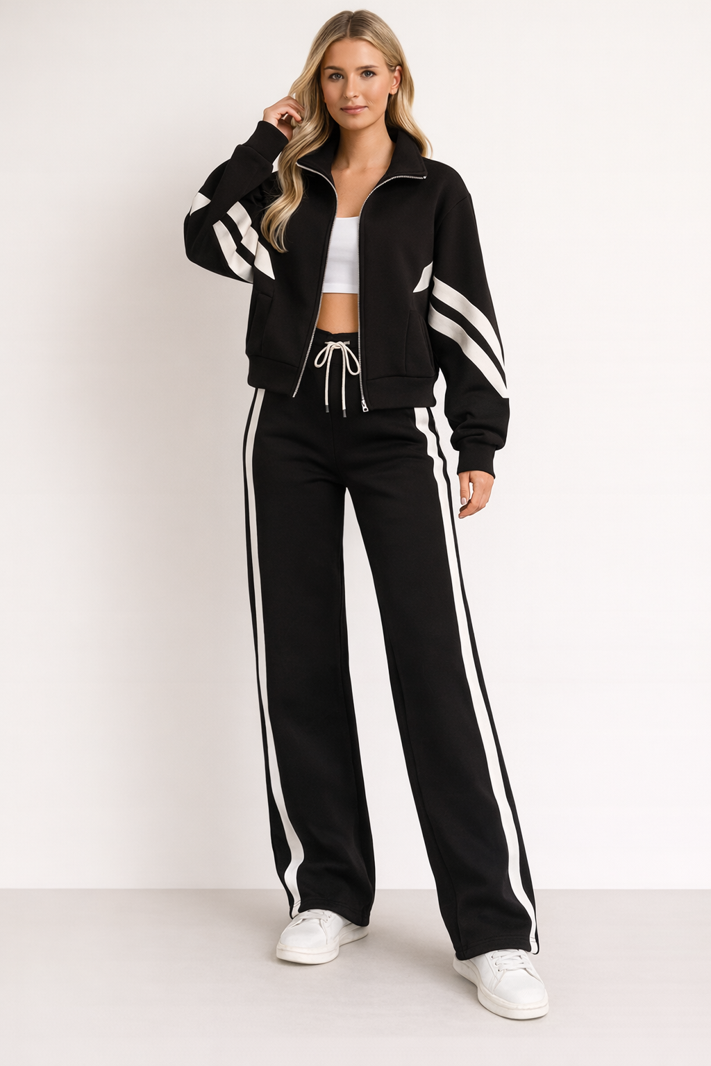 Damen Trainingsset Zweiteilig Hose