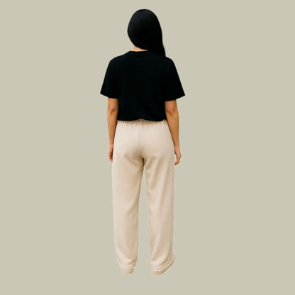 Damen Relaxed Fit Strickhose