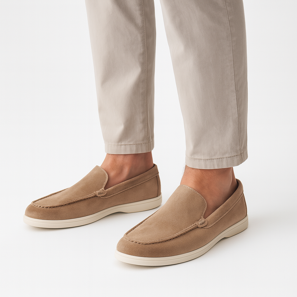 Herren Halbschuhe Niedrig Offener Einstieg