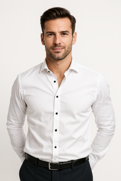 Herren Hemd Stretch-Design für Alltag und Business