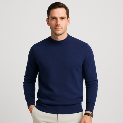 Herren Strickpullover Legere Form Ruhige Linienführung