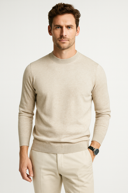Herren Strickpullover Legere Form Ruhige Linienführung