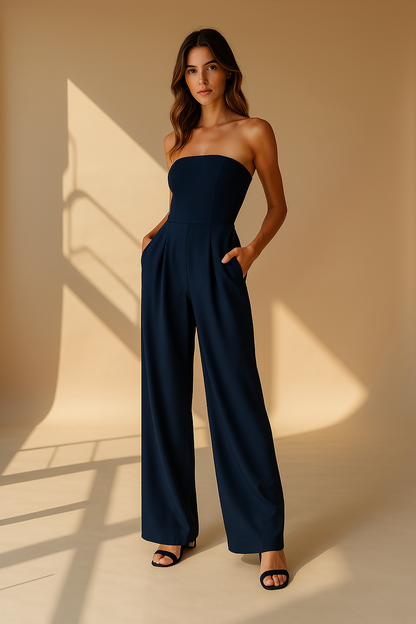 Strapless Jumpsuit für Damen