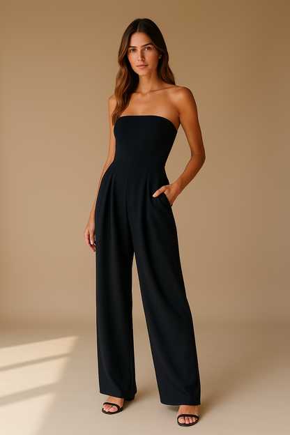 Strapless Jumpsuit für Damen - Norvielle