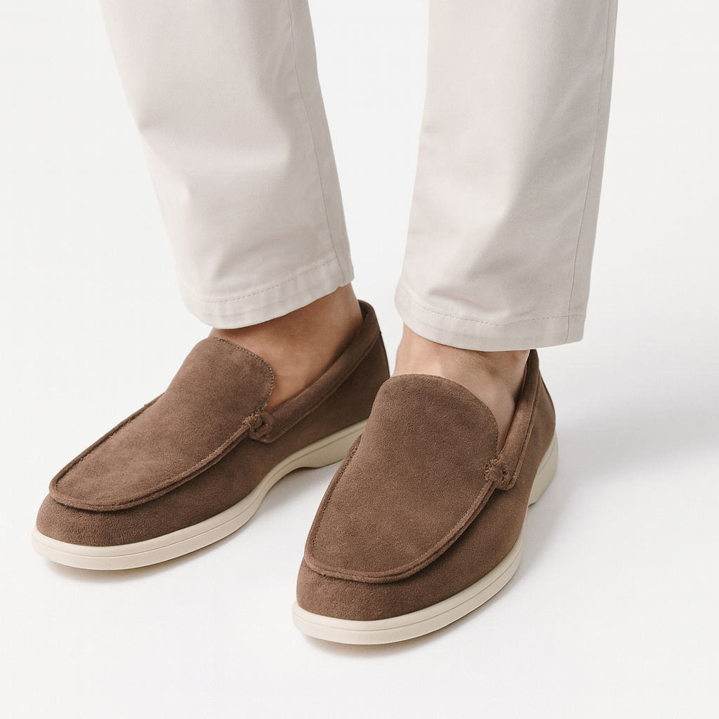 Herren Halbschuhe Niedrig Offener Einstieg