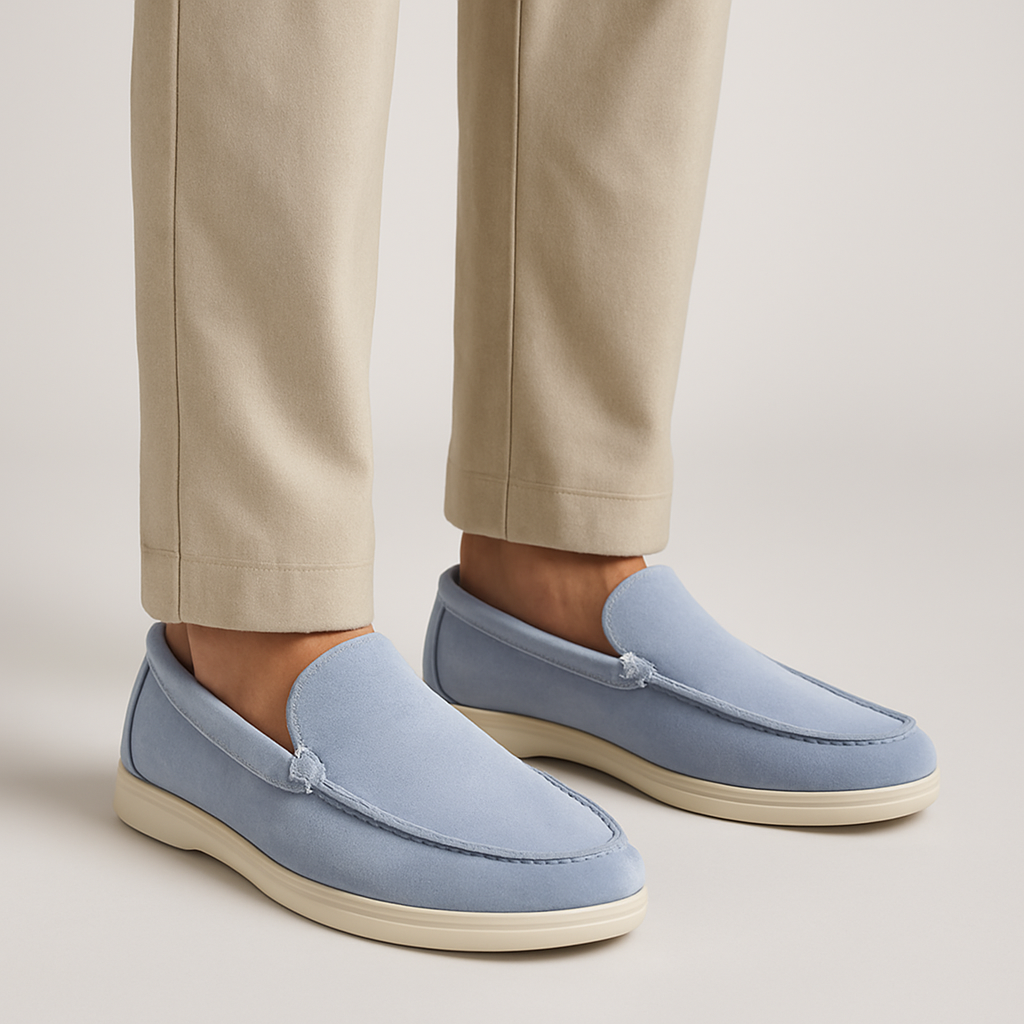 Herren Halbschuhe Niedrig Offener Einstieg